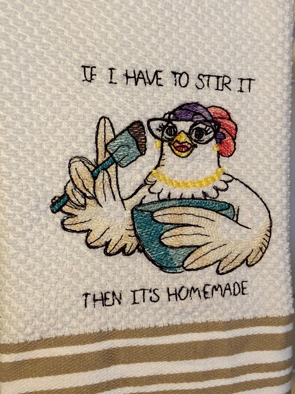 Mrs. Hen kitchen towel set